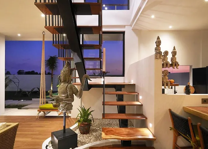 فيلة Kamalie Bali 4 Elegant Rooms, Rice Fields ,ocean , Pool, Jacuzzi, Rooftop And Staff To Take Care Of